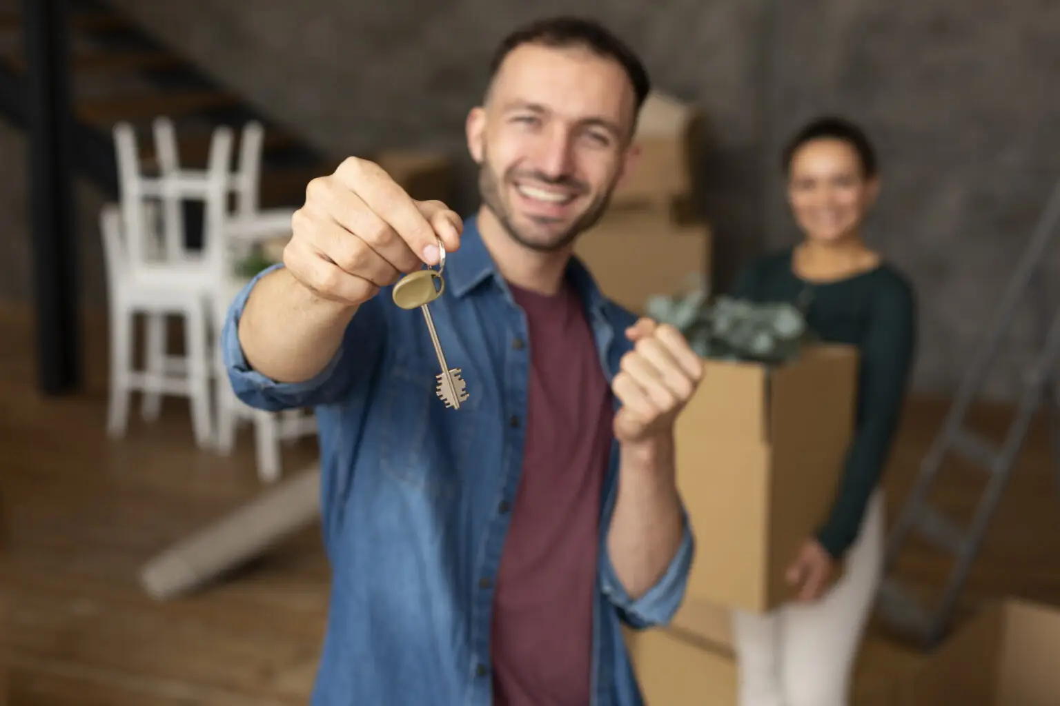 family-moving-new-home-contingent offer real estate